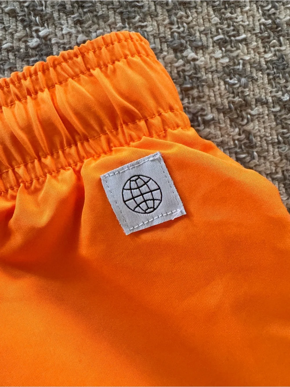 adidas Men’s Swim Shorts Orange Solid XL Regular Fit Swim Bottom (NWOT)